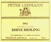 Barossa_Lehmann_rhine riesling 1985